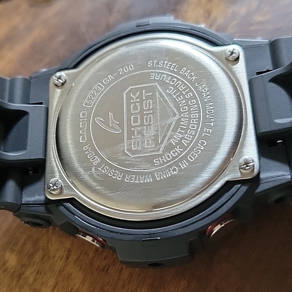 G-Shock Ana/Digi Watch - GA-200-1A - Picture 7 of 7